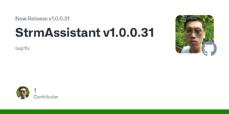 Release StrmAssistant v1.0.0.31 · sjtuross/StrmAssistant